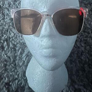 Quay Australia Transparent Frame Sunglasses